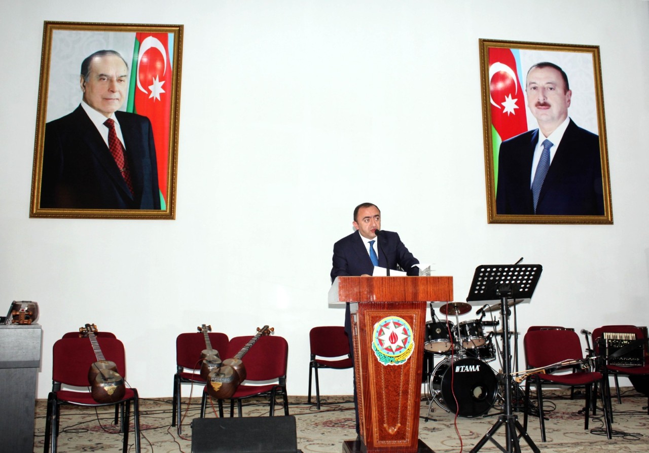 Daşkəsəndə Ümummilli Liderin 103-cü ildönümü münasibətilə tədbir keçirilib - FOTOLAR